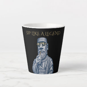 Latte Caneca de Café Vintage Arte SIP LIKE A LEGEND