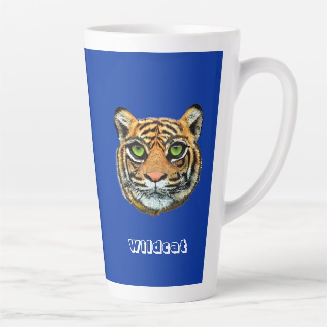 Latte Caneca de Café Wild Cat (Direita)