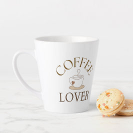 Latte Caneca de Presente para Amante de Café para Mamãe,