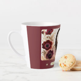 Latte Caneca Pequena de Café com Tema de Escorpião e Anê