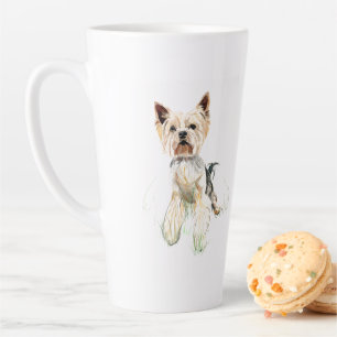 Latte Caneca Yorkie – Yorkshire Terrier, Caneca de Café