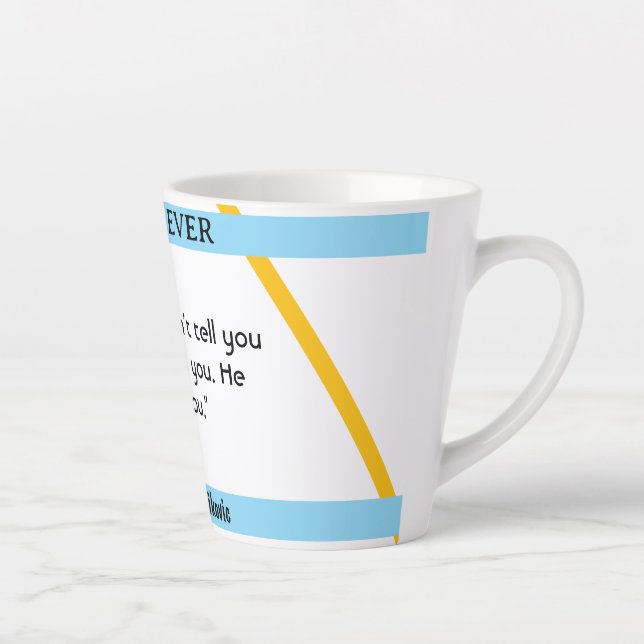 Latte Dia de os pais I Citação 4 caneca de café (Direita)