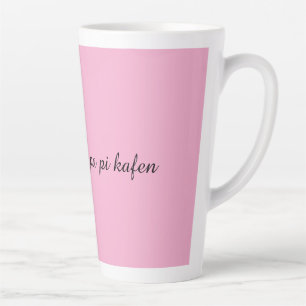 Latte “Mos më fol pa pi kafen” Caneca de café albanesa e