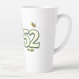 Latte Presente de Caneca de Café de Jardinagem de 52º An