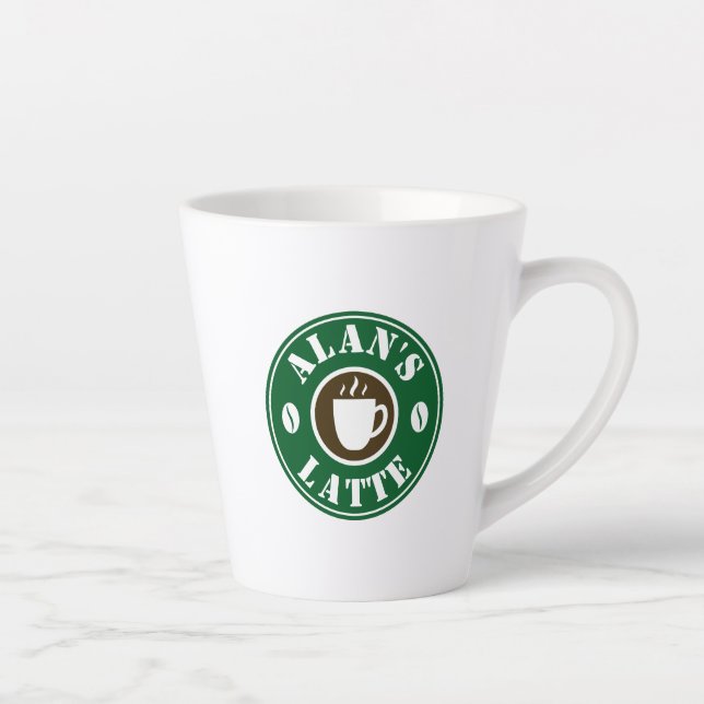 Latte Presente personalizado de caneca de café com logot (Direita)