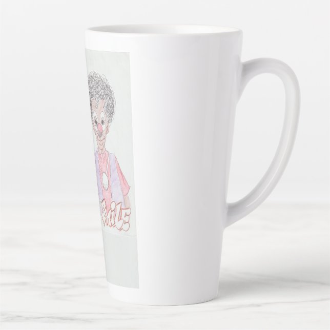 Latte Sorriso, caneca de café (Direita)