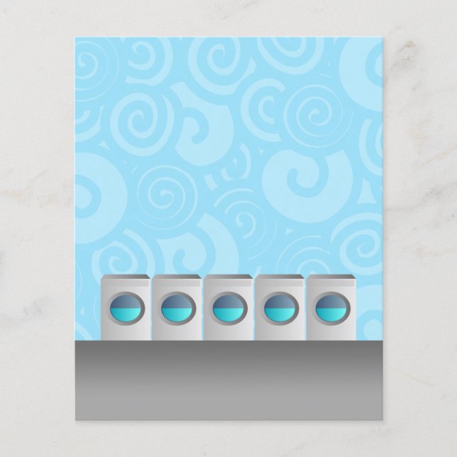 Laundromat Flyers (Frente)
