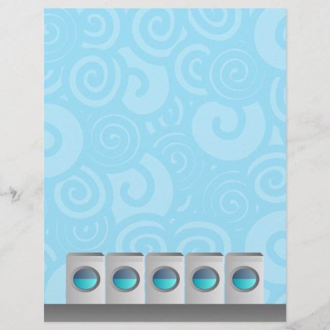 Laundromat Letterhead (Frente)