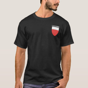 Lausanne casaco de braços, SUIÇA T-Shirt
