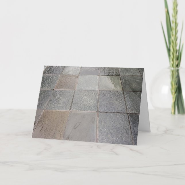 Lava-chuva, cartão (Frente)