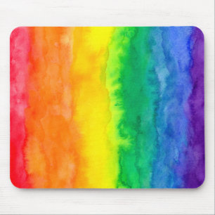 Lavagem Mousepad do arco-íris