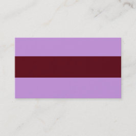 LAVANDA AJUSTÁVEL e Cartão de visita castanho