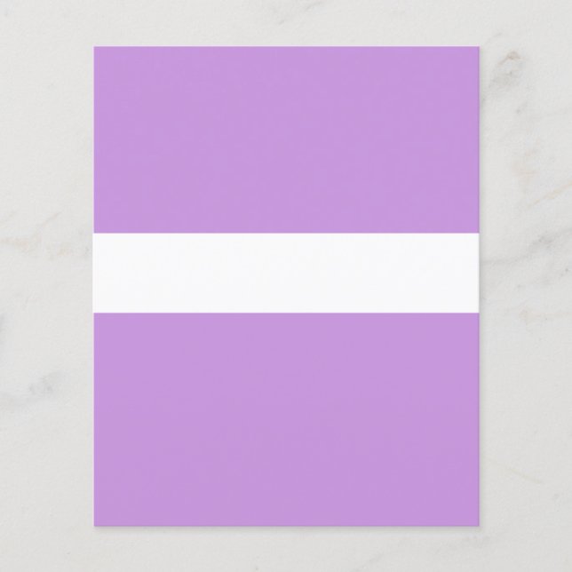 LAVANDA AJUSTÁVEL e Folheto Branco (Frente)