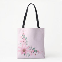 Lavanda Blush, Bolsa Floral Rosa