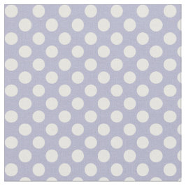 Lavanda com tecido branco das bolinhas