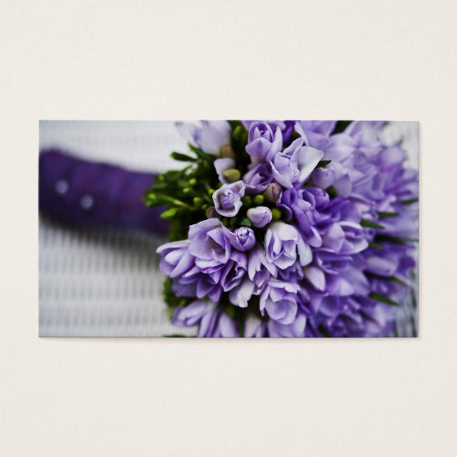 Lavanda Crocus Bridal Buquê (Frente)