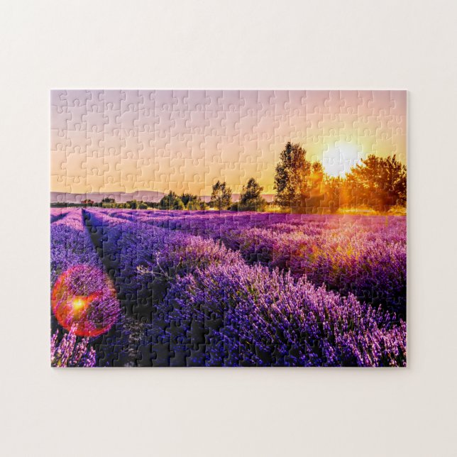 Lavanda De Campo De  Soldado Quebra-cabeça Para Ad (Horizontal)