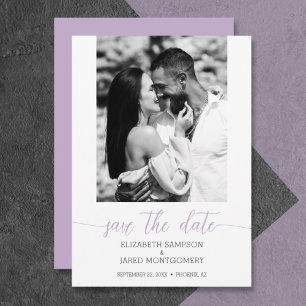 Lavanda De Casamento De Foto De Orçamento Salvar A