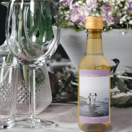 Lavanda de Obrigados e amor Foto simples de casame