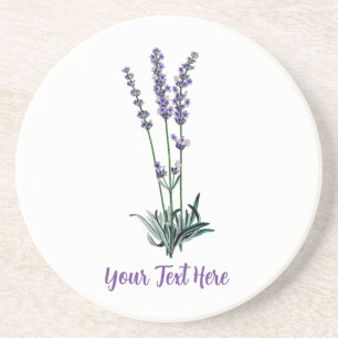 Lavanda de Vintage Personalizada Porta copos do Pe