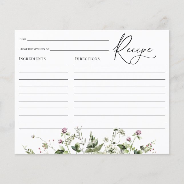 Lavanda Delicada Chá de panela de flor selvagem (Frente)