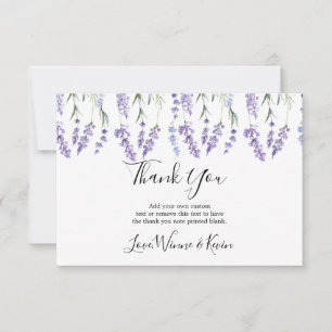 Lavanda do País Obrigado Cartões