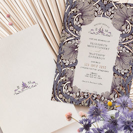 Lavanda-Dourado Pimpernel William Morris