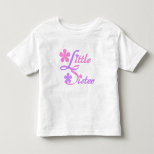 Lavanda e Camisetas rosados da irmãzinha