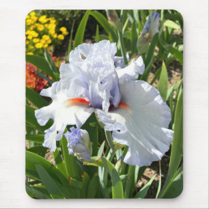 Lavanda Iris Mouse Pad