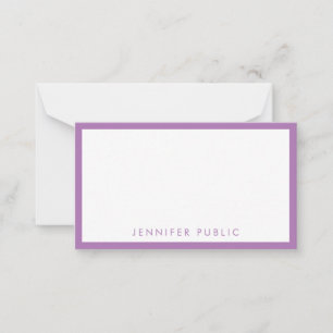 Lavanda Monograma com cor de Modelo manuscrita