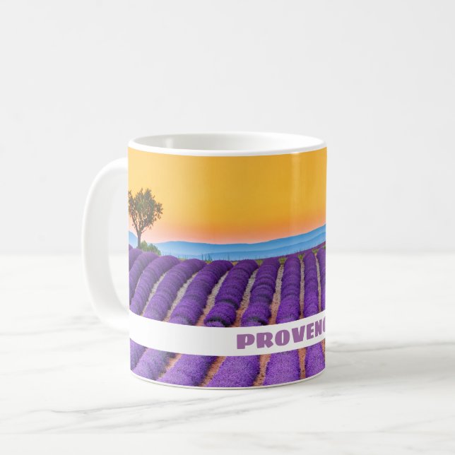 Lavanda na caneca de viagem da Proveniência (Frente Esquerda)