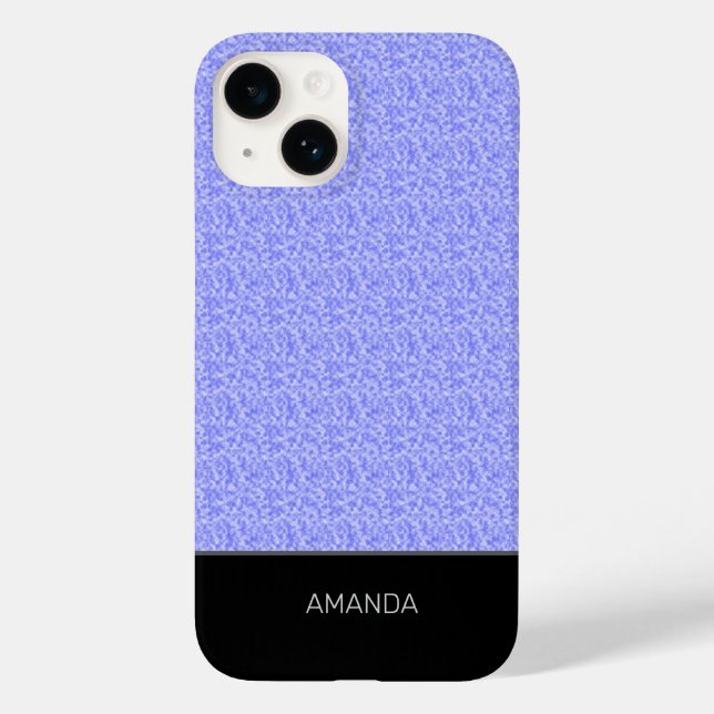 Lavanda Na moda azul escura (Verso)