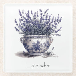 Lavanda no Azul Delft personalizável