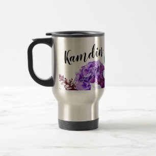 Lavanda personalizada de caneca de café de 15 onça