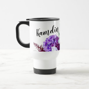 Lavanda personalizada de caneca de café de 15 onça