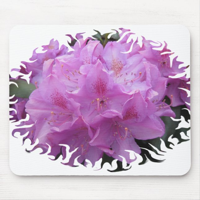 Lavanda Rhododendron Mousepad (Frente)