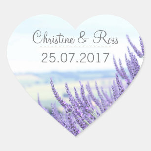 Lavanda subtil, etiqueta floral, wedding