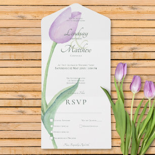 Lavanda Tulip Solo Purple Janto Moderno