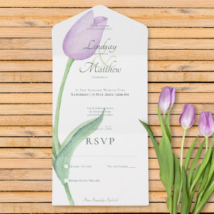 Lavanda Tulip Solo Purple Modern Sem Janto