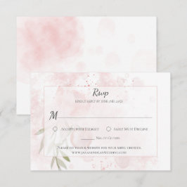 Lave em Aquarela de Peônia Rosa Pastel RSVP