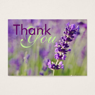 Lavendar • Obrigado Profilecard