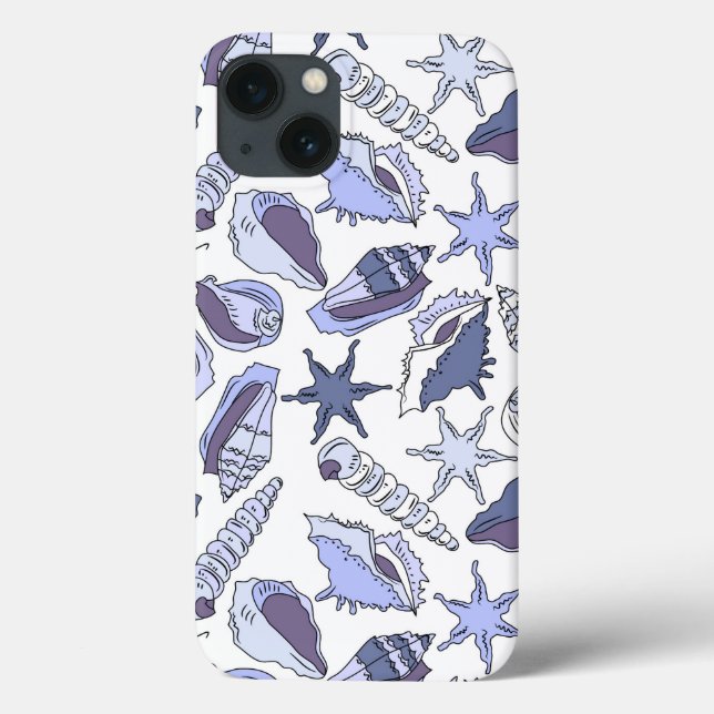 Lavendar Seashells (Verso)