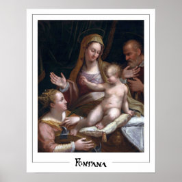 Lavinia Fontana Zedign Art Poster nº 24