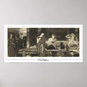 Lawrence Alma-Tadema Poster de Arte Zedign #335