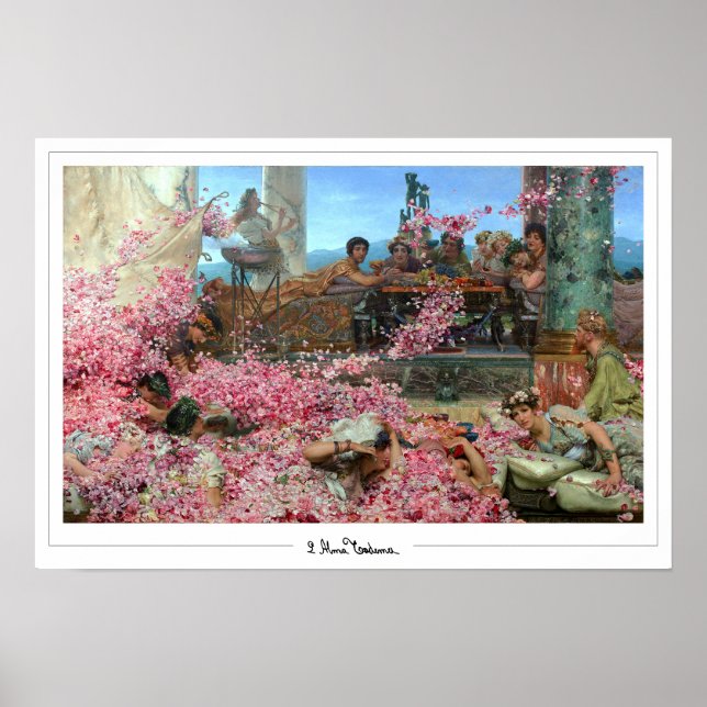 Lawrence Alma-Tadema Zedign Art Poster nº 162 (Frente)