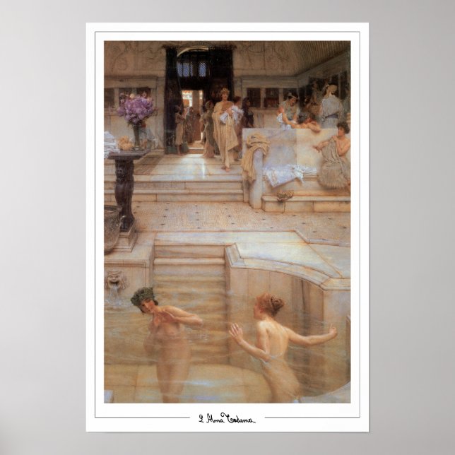 Lawrence Alma-Tadema Zedign Art Poster nº 61 (Frente)