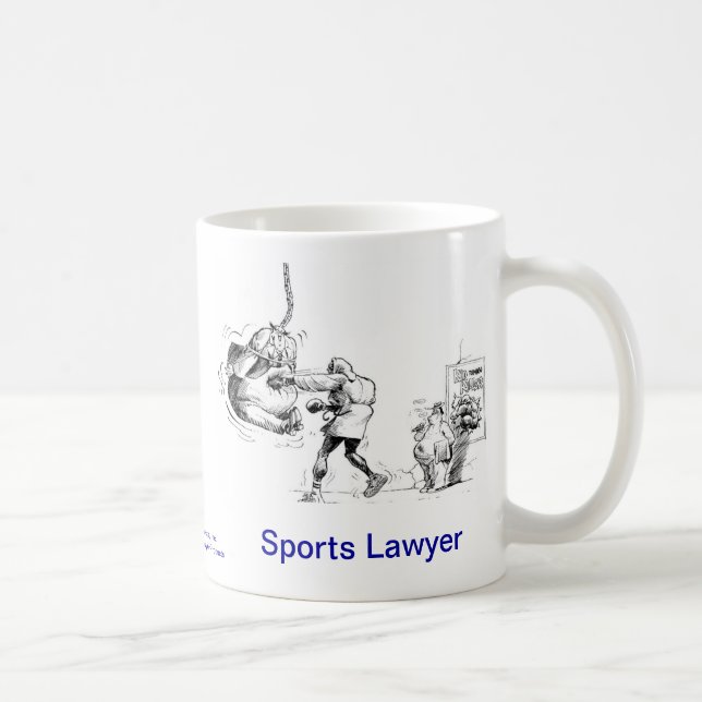 Lawyer™ inoperante ostenta a caneca de café do (Direita)