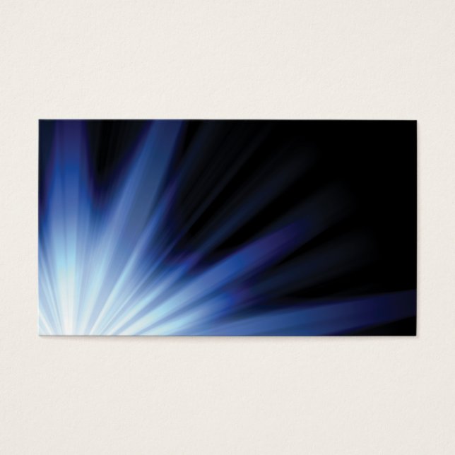 Layout de Intermitência Azul abstrato (Frente)