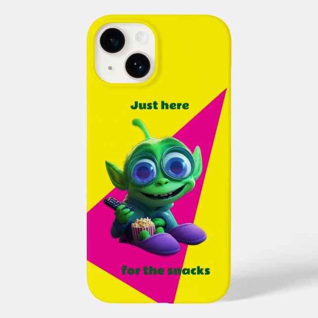 Lazy Alien – Funny Space Cartoon (Verso)