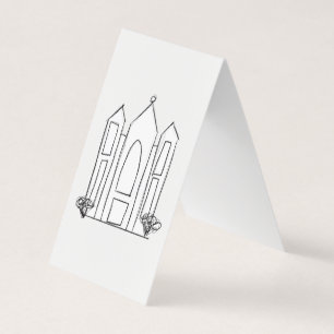 LDS Salt Lake City Temple simples mormon moderno